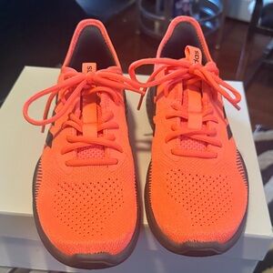 Adidas Kids' Vibrant Orange Sneakers